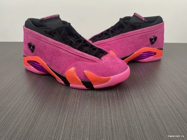 DH4121-600 (W) Pink 14 Jordan Shocking Low Retro 0527